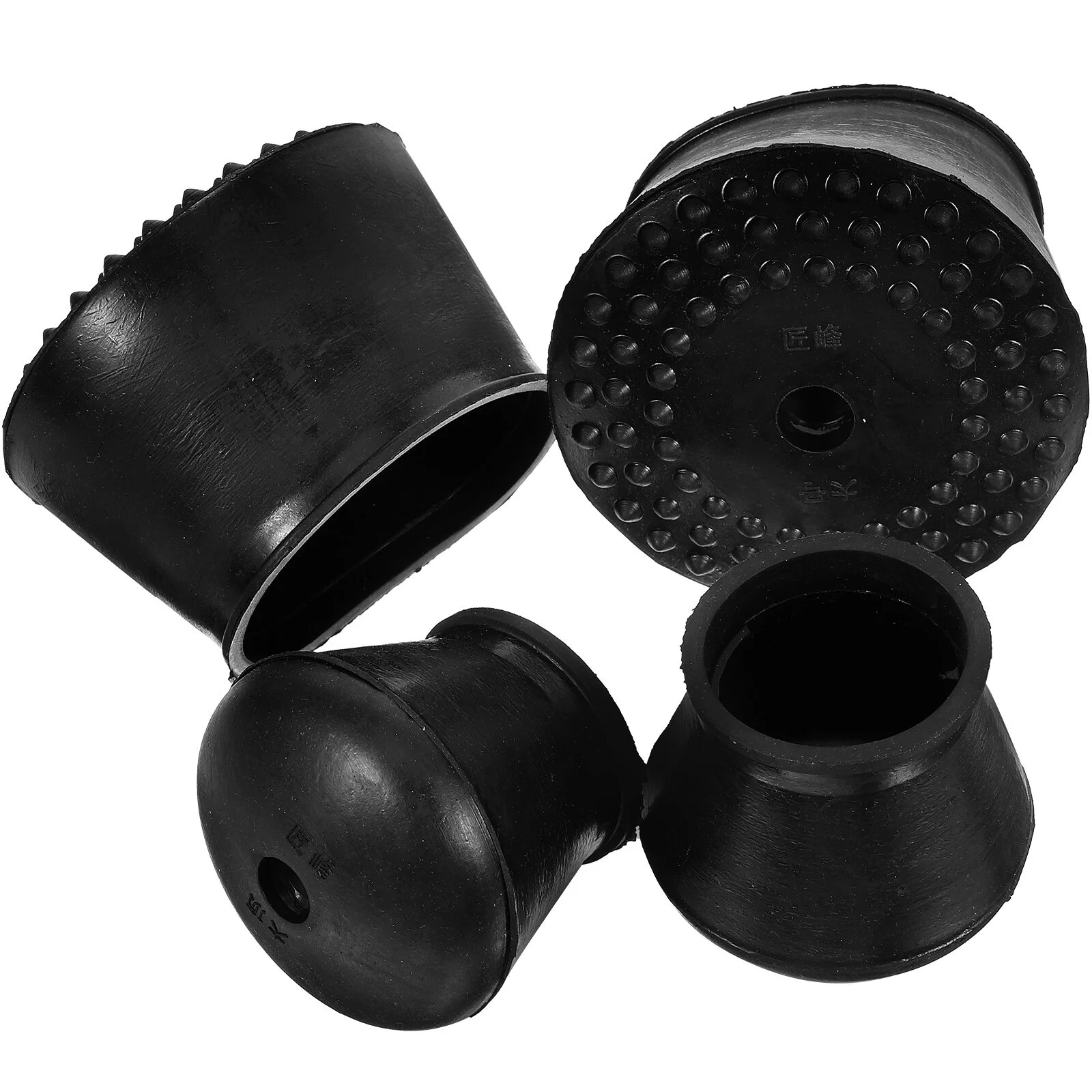 

4 Pcs Coat Ladder Foot Cover Non-slip Rubber Covers Retractable Feet Folding Shockproof Cushion Pads Caps