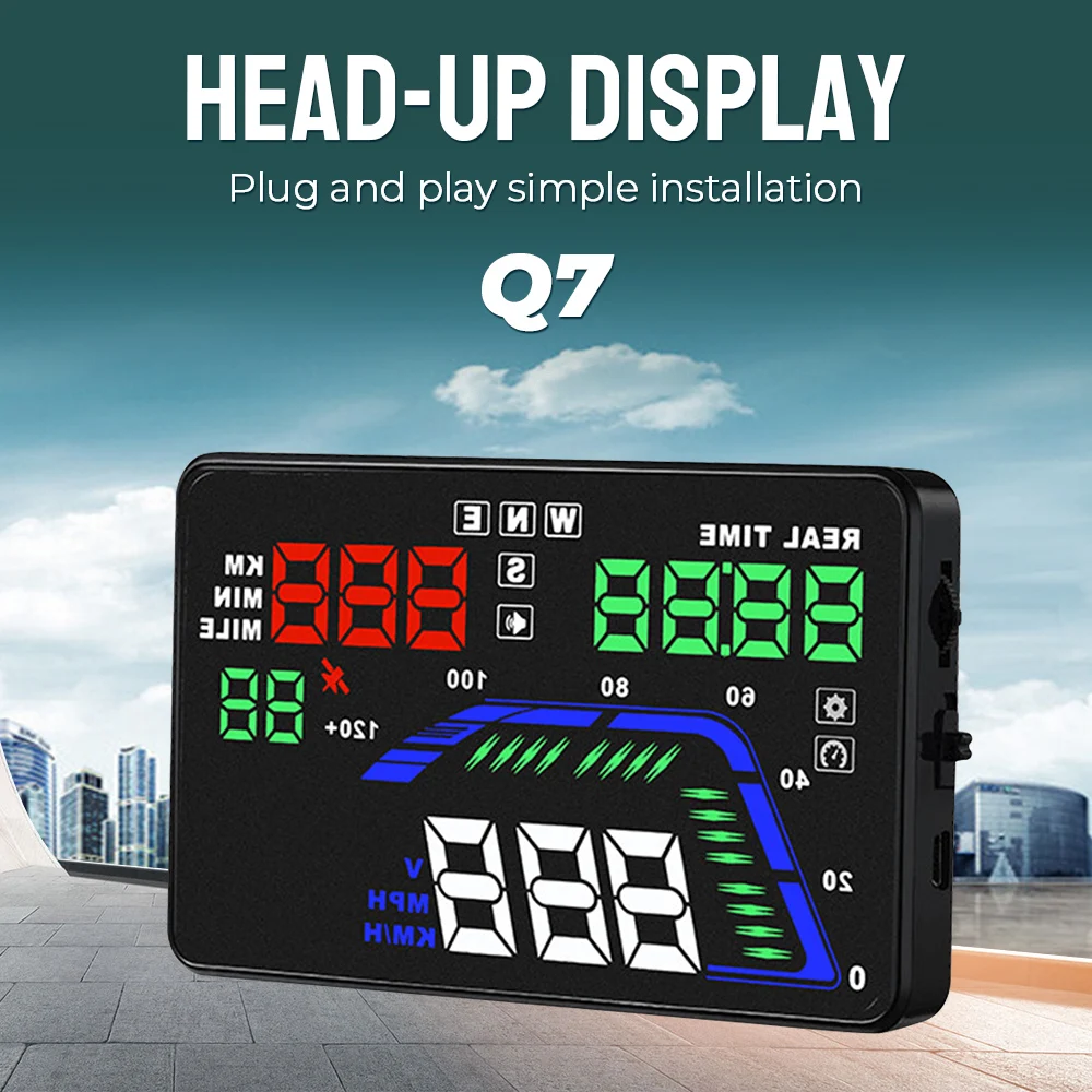 Универсальный Автомобильный Аксессуар Проектор 5 5-дюймовый Дисплей Приборной