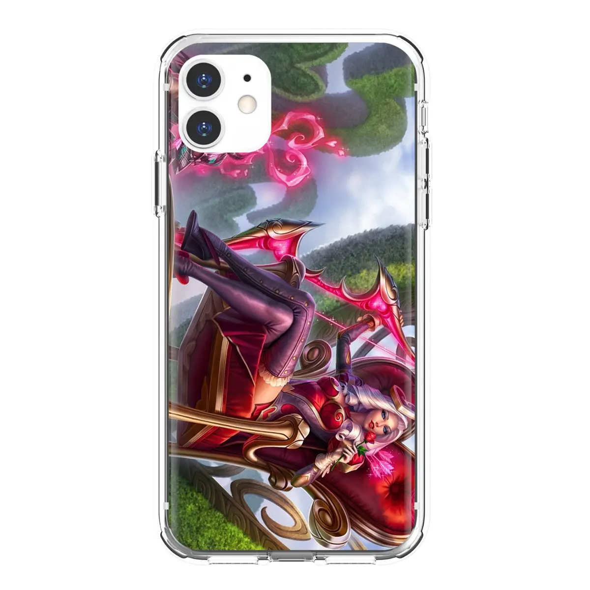 Прозрачный чехол из ТПУ с героями Лига Легенд для Samsung Galaxy S10 S10E S20 FE S21 S30 S8 S9 S7 Plus Ultra