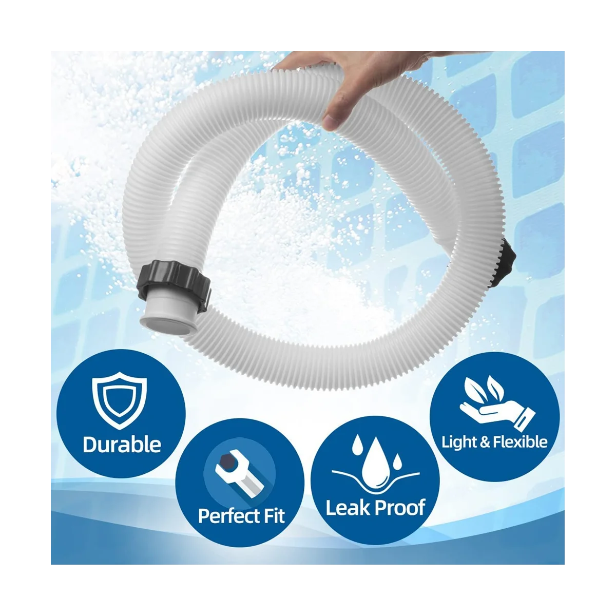 

Сменный шланг для насоса Intex, диаметр 1,5 дюйма, 29060E