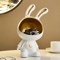 easter decoration creative rabbit storage ornament nordic home living room decoration candy sundries storage kawaii docer gift