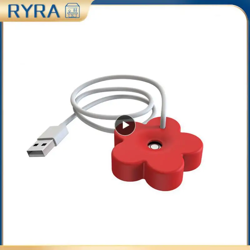 

Car Air Fresher Air Humidifier Mist Maker Portable Quiet Humidification Mini Flower Humidifier Water Mist Diffuser Flower Design