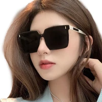 riviet oversized sunglasses black women big frame colorful sun glasses female mirror oculos unisex gradient hip hop shades