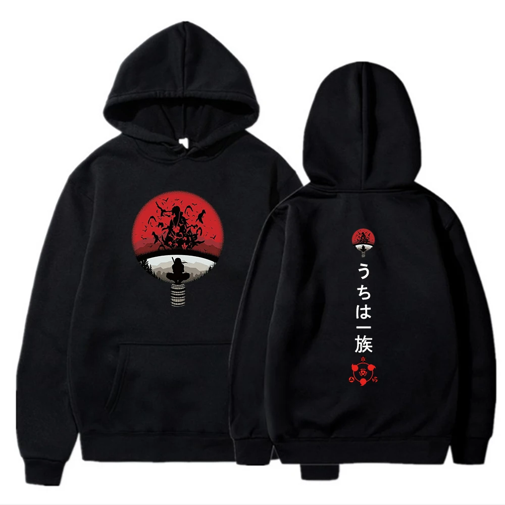 

New Hoodie 2021 Hoodie Pria Anime Harajuku Manga Pria Wanita Atasan Pullover Lengan Panjang