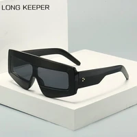 vintage irregular sunglasses women 2022 fashion luxury brand frame sun glasses for men onepiece eyeglasses shades uv400