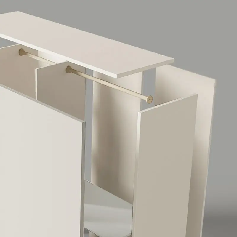 Современный роскошный органайзер для спальни на заказ вращающийся шкаф полки