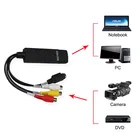 Адаптер видеозахвата VHS в DVD USB 2,0, аудио-и видеозахват для Win78XPVista