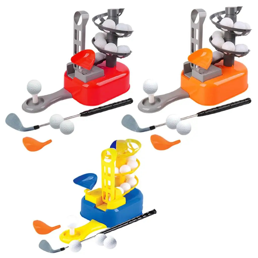 Pitching Machine Practice Sports Golfball Dispenser Swing Gear