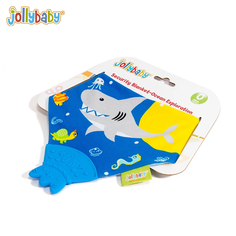 Jollybaby Baby Bibs Triangle Polyester Cartoon Printe Animal Cute Silicon Teether Drooling Towel for Newborn Unisex Feeding Gift enlarge