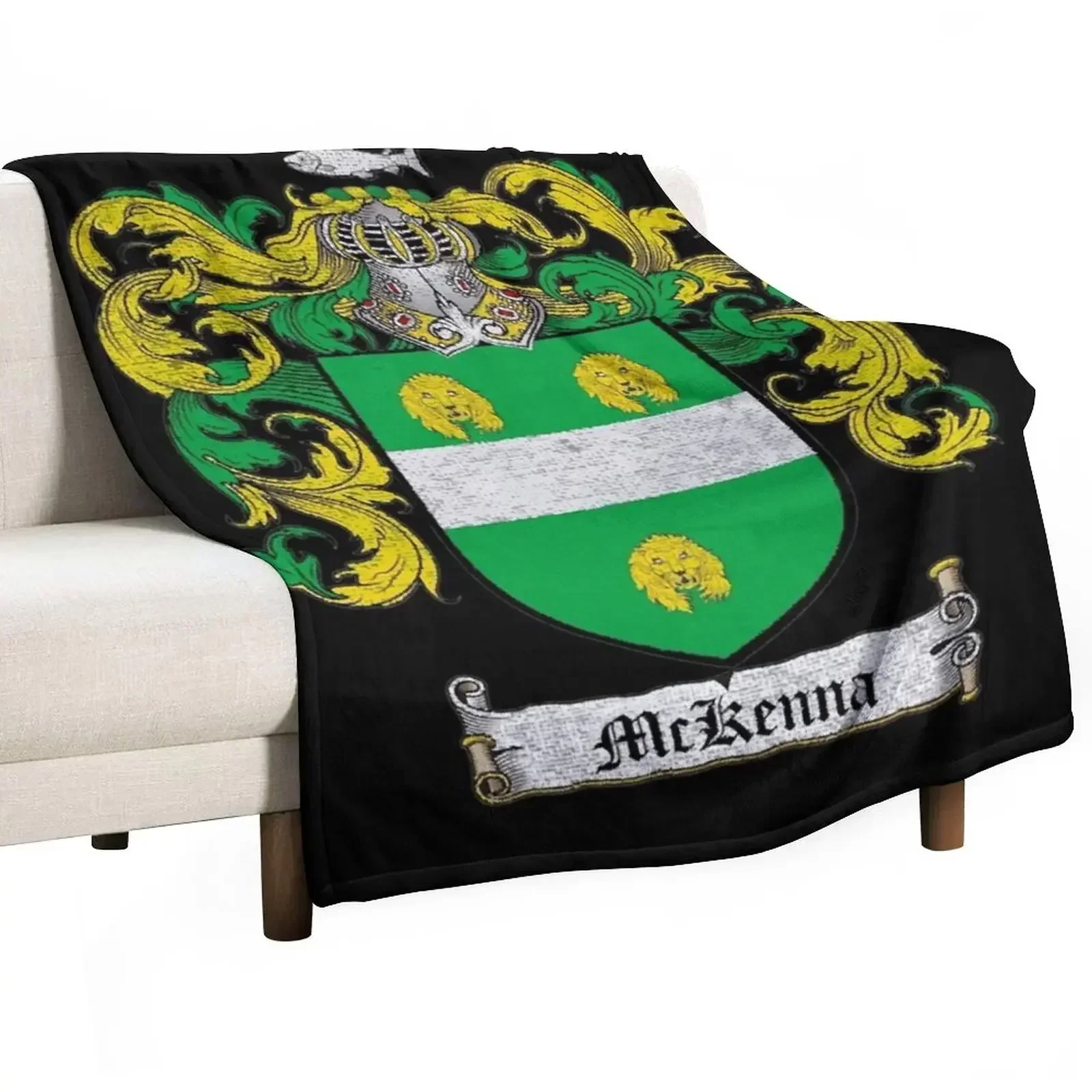 Семейное одеяло McKenna Crest Scoop плюшевые одеяла из фланелевой ткани