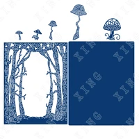 2022 new window of illusion metal cutting dies scrapbook diary decoration stencil embossing template diy greeting card handmade