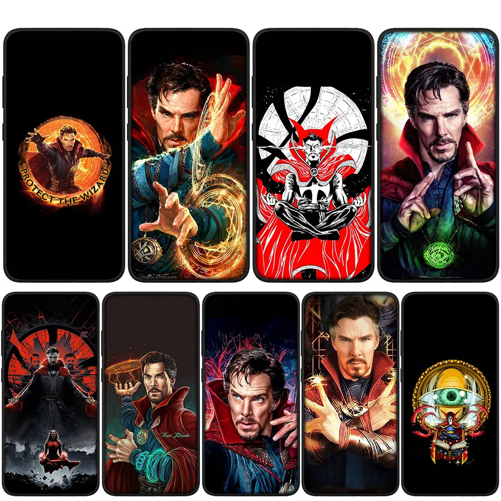 Мягкий чехол Marvel Доктор Странный для VIVO Y11 Y12 Y15 Y17 Y20 Y21 Y33S Y31 Y52S Y51 Y53 Y70 Y74S Y76 Y75 T1 чехол для телефона