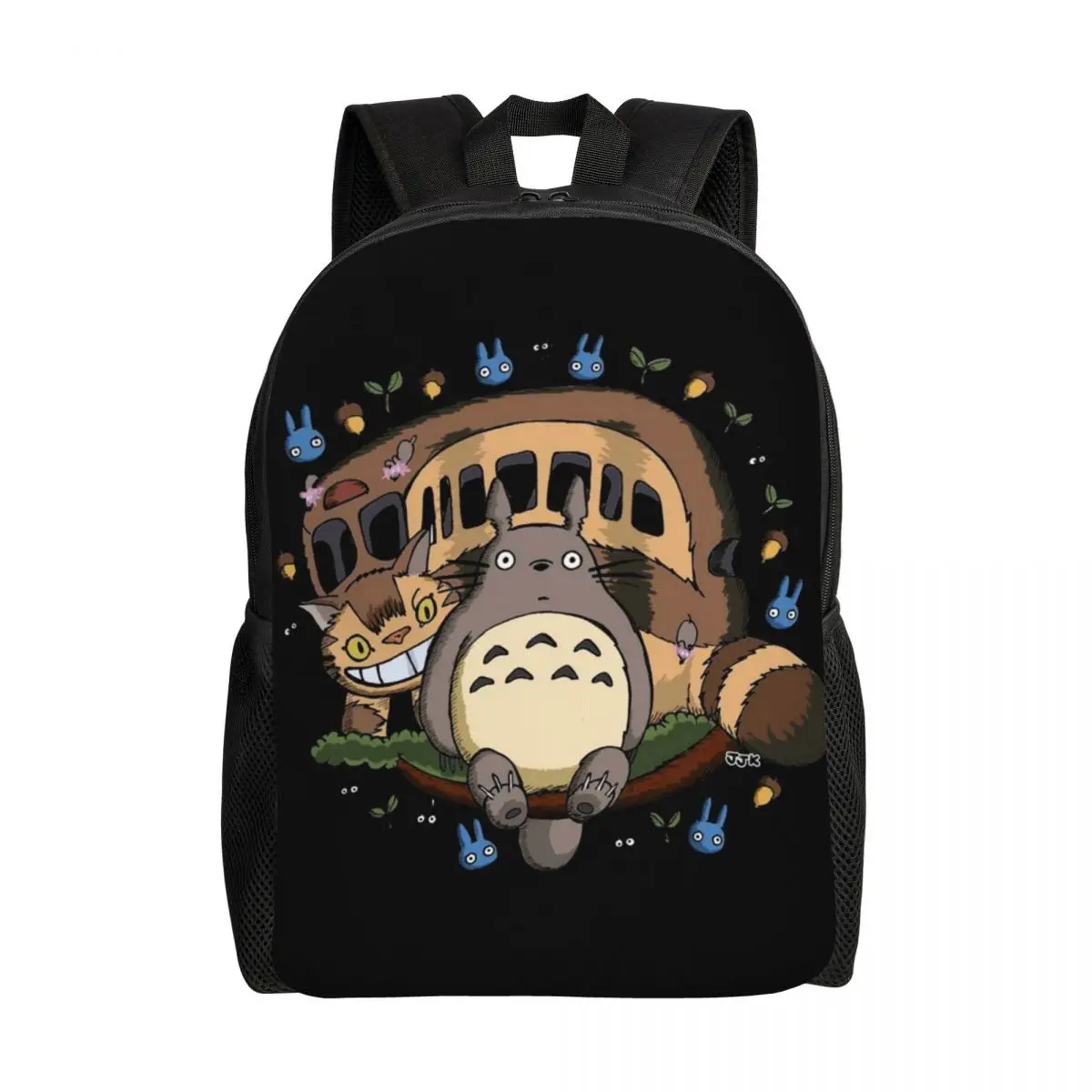

My Neighbor Totoro Manga Backpacks for Women Men Water Resistant School College Anime Bag Printing Bookbags