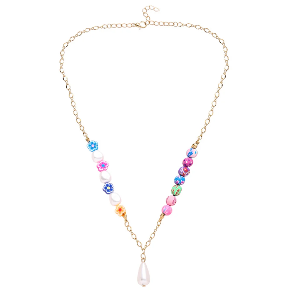 

Bohemian Neck Chain Colorful Beaded Choker Necklace Beaded Necklace