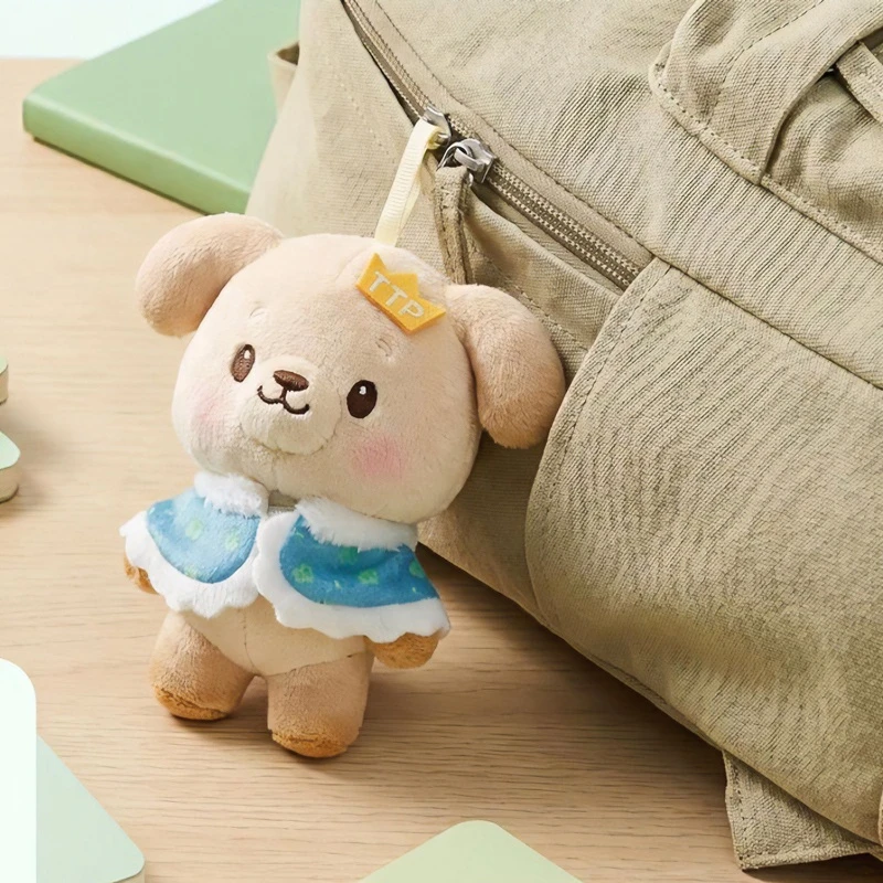 Фото Плюшевая кукла DMD CP Teeteepor BokBear, 10 см, милая мягкая игрушка, хлопковая кукла-подвеска, подарок для фанатов, плюшевые аксессуары с принтом №2