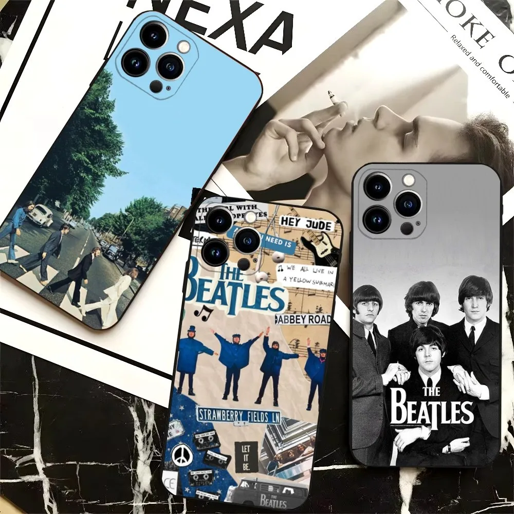 The Band B-BeatlesS Let It Be Phone Case For iPhone 16 15 14 13 12 Pro Max 11 7 8 Plus XR XS Shockproof Silicone Soft Shell