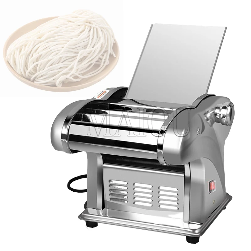 

Многофункциональная электрическая машина для изготовления лапши, 110 В, 220 В, 6 режимов управления из нержавеющей стали, электрическая машина для спагетти, тесто для вареников