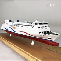 63cm 700 passenger ship xinxiang shenlan ferry custom passenger ship model sino korea ferry model ornaments