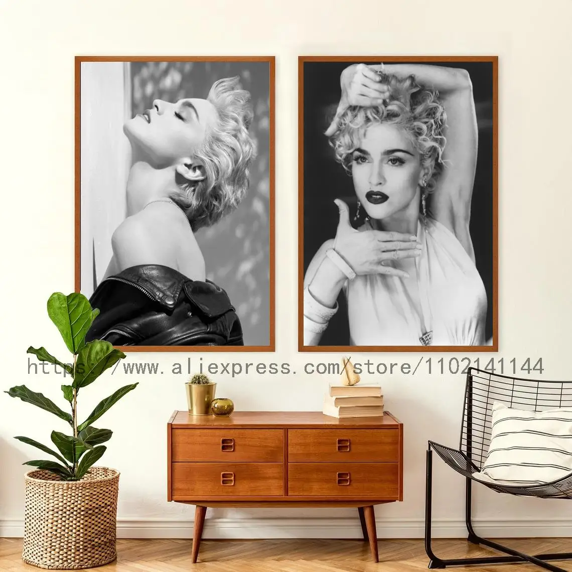 

madonna Singer Decoration Art Poster Wall Art Personalized Gift Modern Family bedroom Decor Canvas Posters