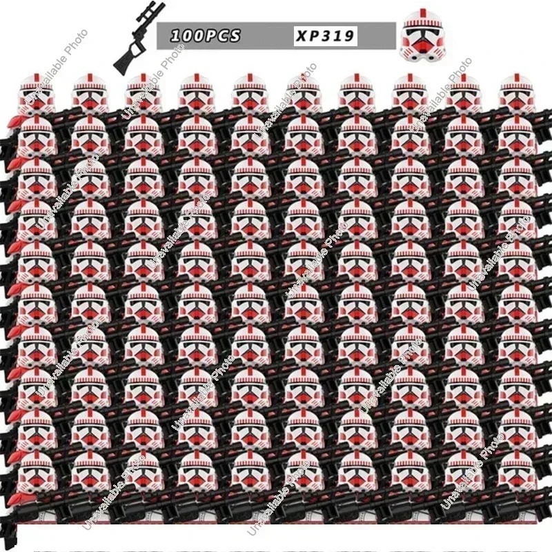 Горячие игрушки 100 шт. фигурка космического фильма Звездные войны CLONE FORCE 99 Wrecker