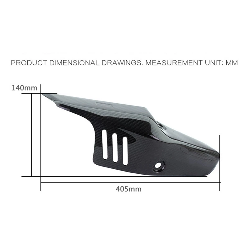 Выхлопная труба мотоцикла тепловая Защитная крышка для KAWASAKI Ninja ZX-4R ZX4R ZX4RR 2023 2024