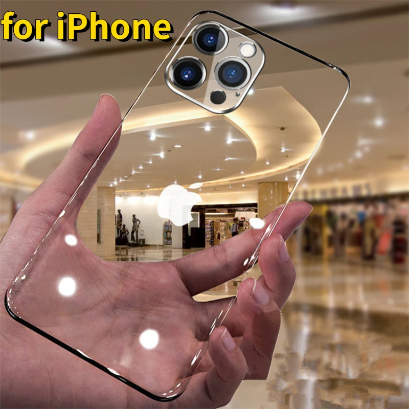 

Противоударный силиконовый прозрачный чехол для iPhone 13 Pro Max XR XS X 14 12 11 7 8 Plus SE