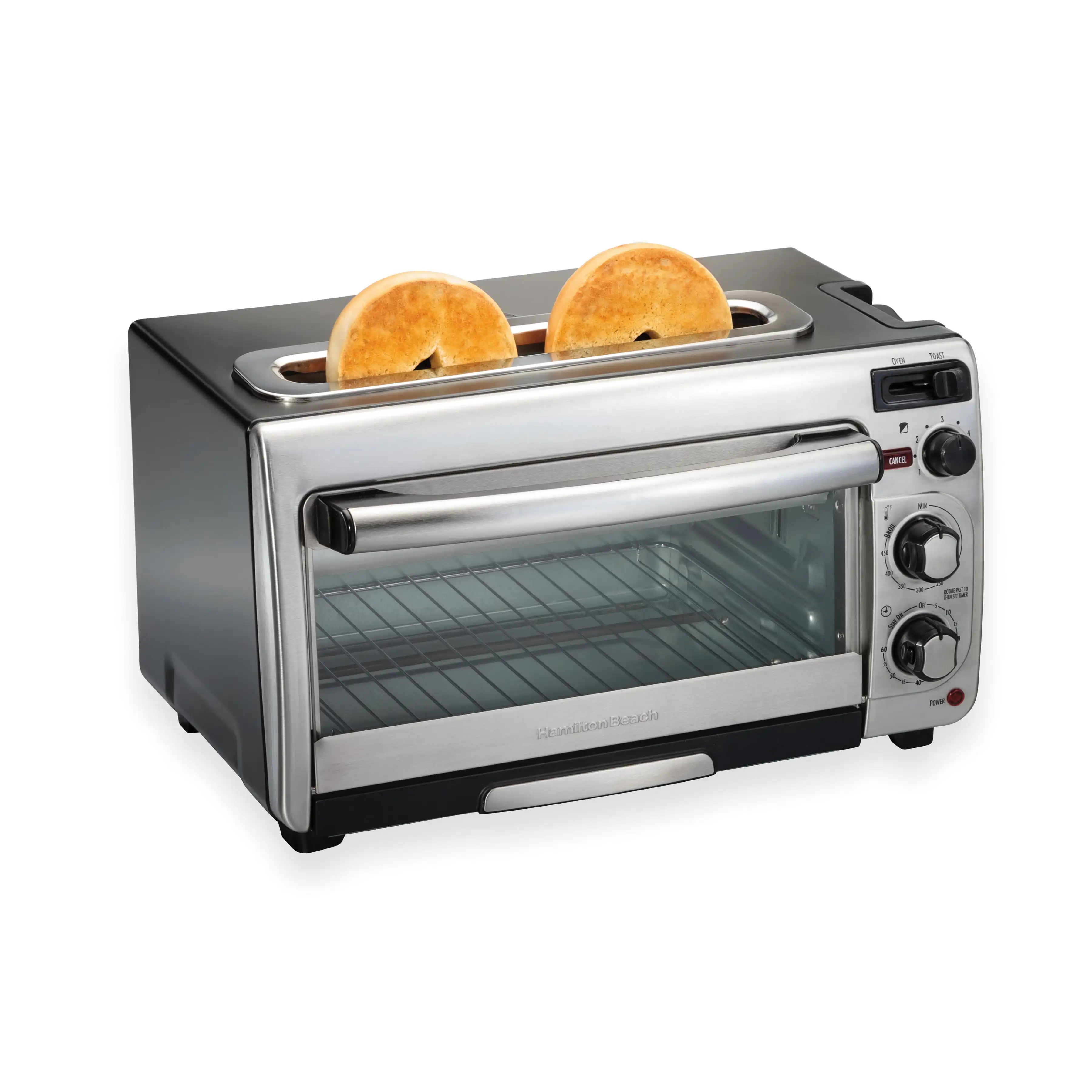 

2-in-1 Oven & Toaster, Space-Saving Design, 31156