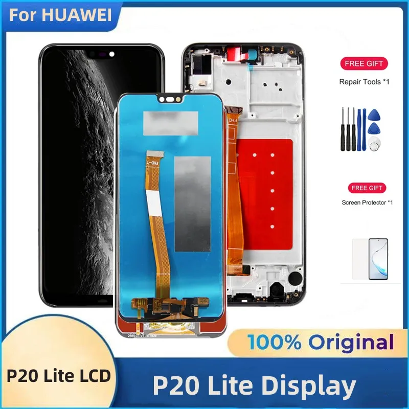 

5.84" For Huawei P20 Lite LCD Touch Screen Digitizer For Huawei Nova 3e nova 3e displayANE-LX1 ANE-LX2 Display Replacement Parts