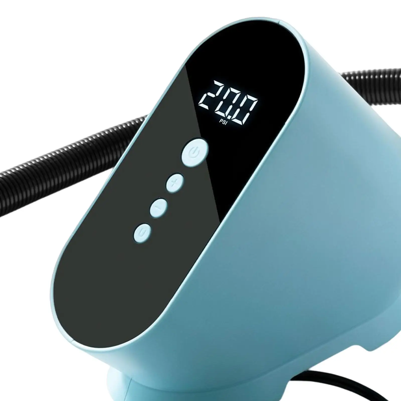 

20PSI Electric Air Pump with 5Nozzles Rechargeable Quick Air Inflator for Kayaks Surfboard Assault Boat