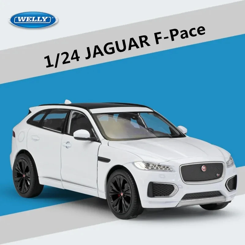 

Welly 1:24 JAGUAR F-Pace SUV Alloy Car Model Diecast Metal Toy Vehicles Car Model Simulation Collection Kids Gifts Toys Boys