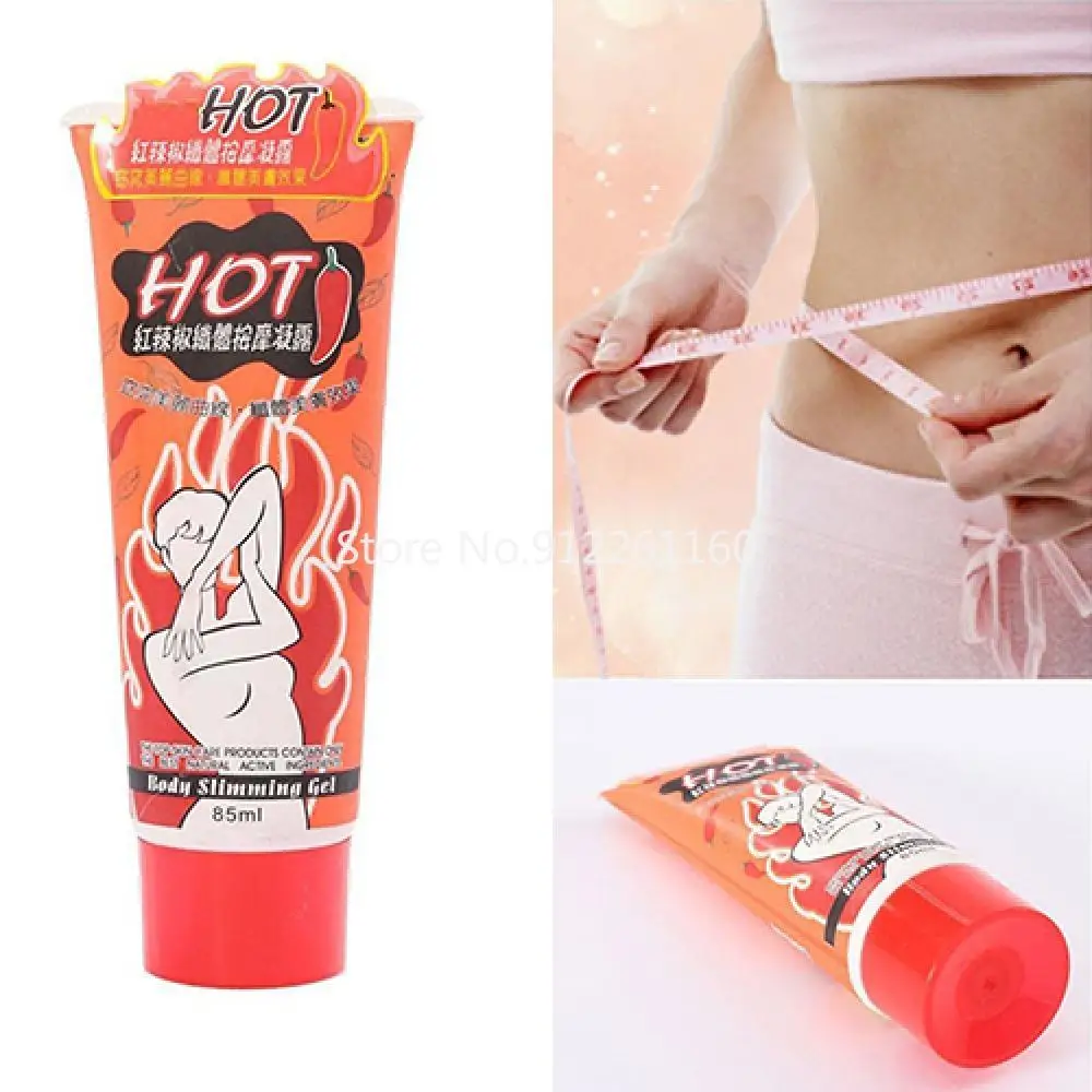 85ml Hot Unisex Women Slimming Gel Chili Burning Fat Slimming Anti-Cellulite Body Slimmer Gel Cream Burner Slimming Product