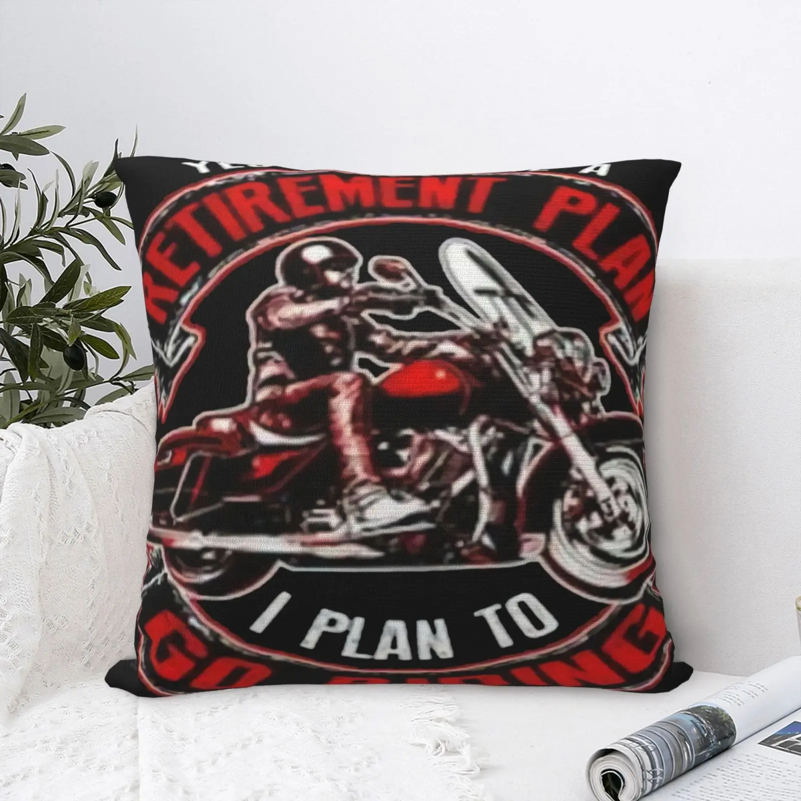 

Велосипедная Подушка с имитацией татуировки и крейсера, чехол для дома, декоративная подушка для тела, подушка для тела, роскошная декорати...