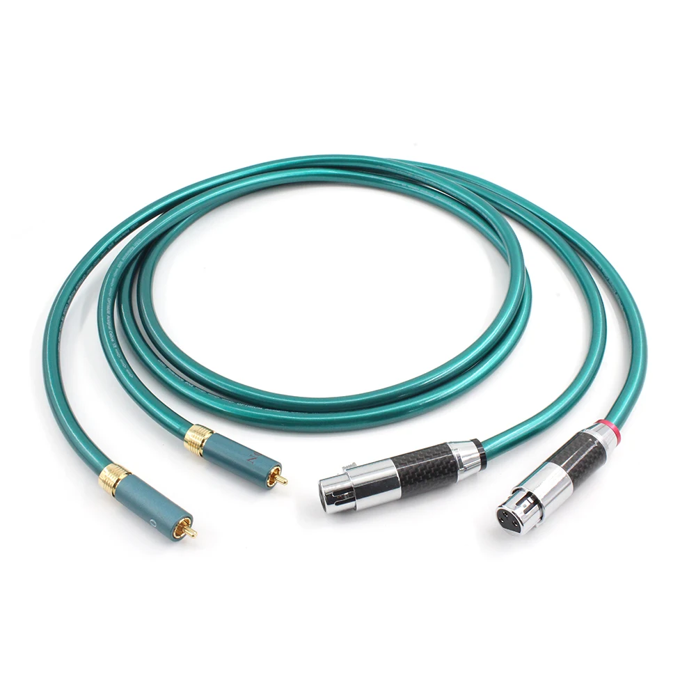 Кабель высокой чистоты OCC Hifi 2 Rca на кабеля Xlr