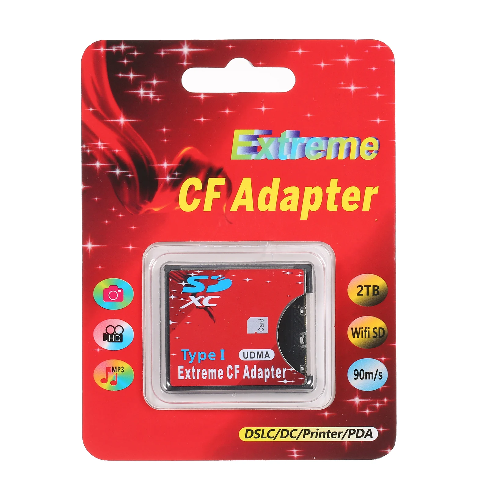 Адаптер Sd И Cf-карты Стандартный Преобразователь Для Флэш-типа I Поддержка Wi-fi