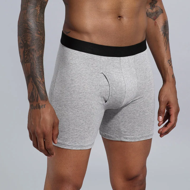 

Boxers Cotton Loose Under Wear Plus Size Boxers boxer homme Long Boxer Underwear Underpants Men