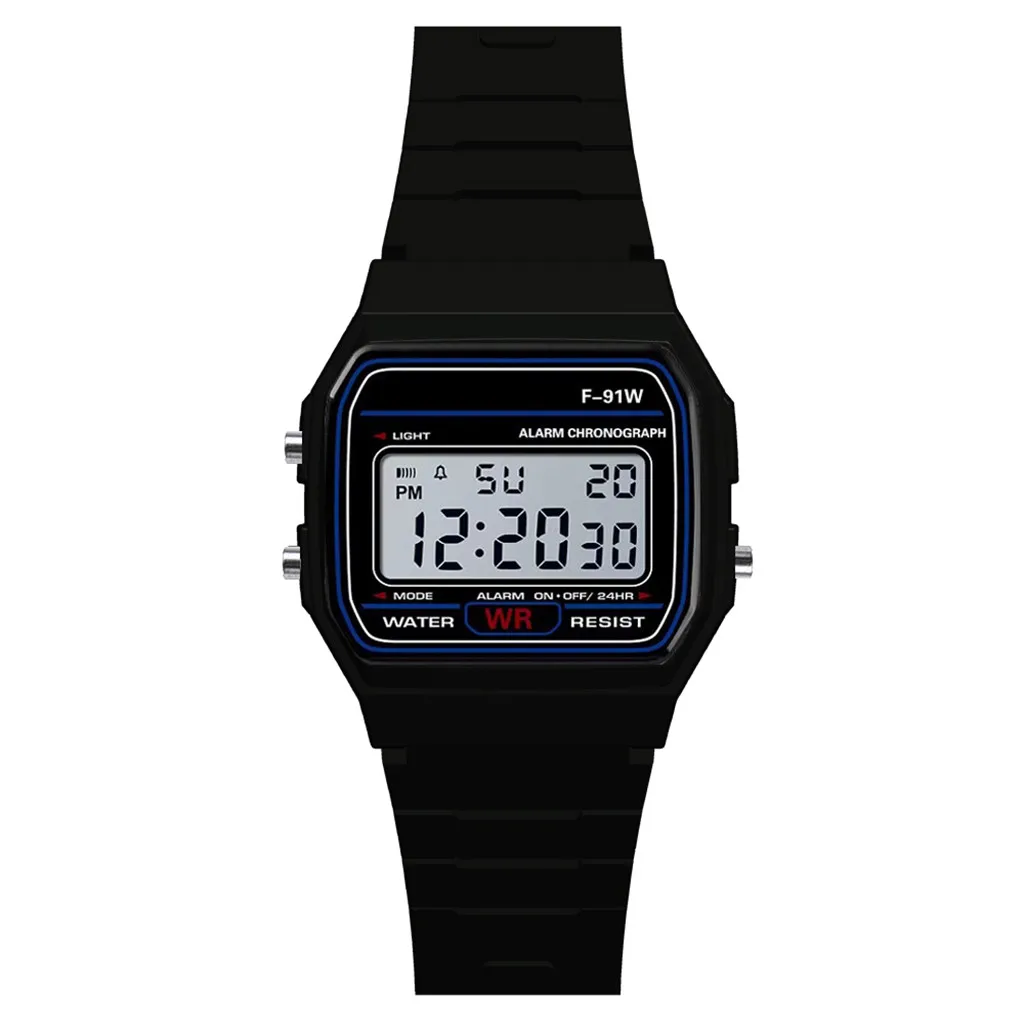 

Женские Модные светодиодные электронные часы известного бренда спортивные часы многофункциональные силиконовые наручные часы Прямая поставка