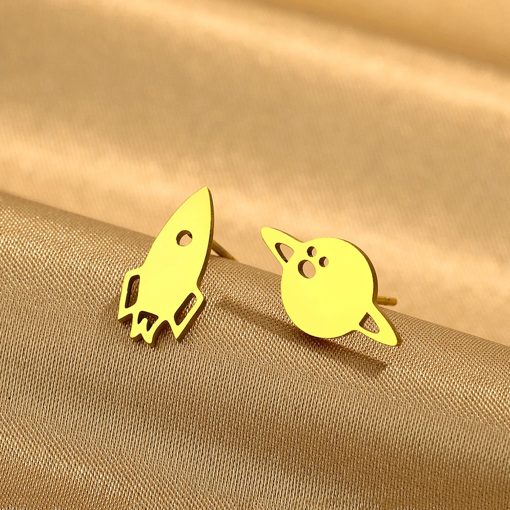 Серьги Todorova из нержавеющей стали для женщин и мужчин