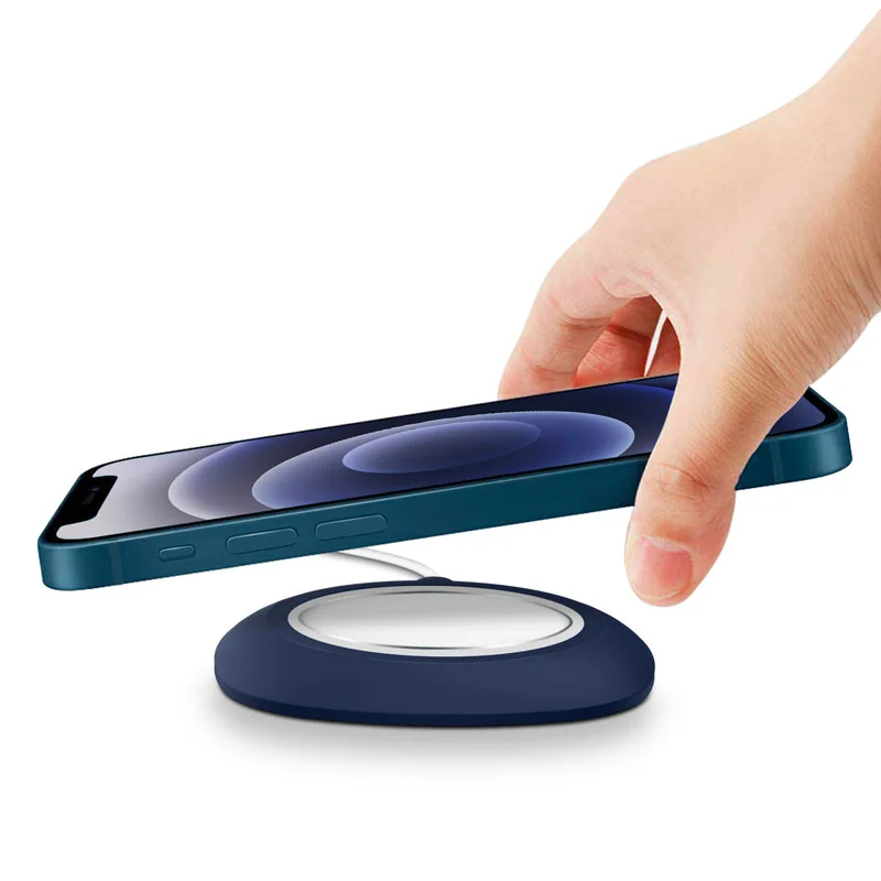 Держатель для телефона подставка беспроводного зарядного устройства мягкий