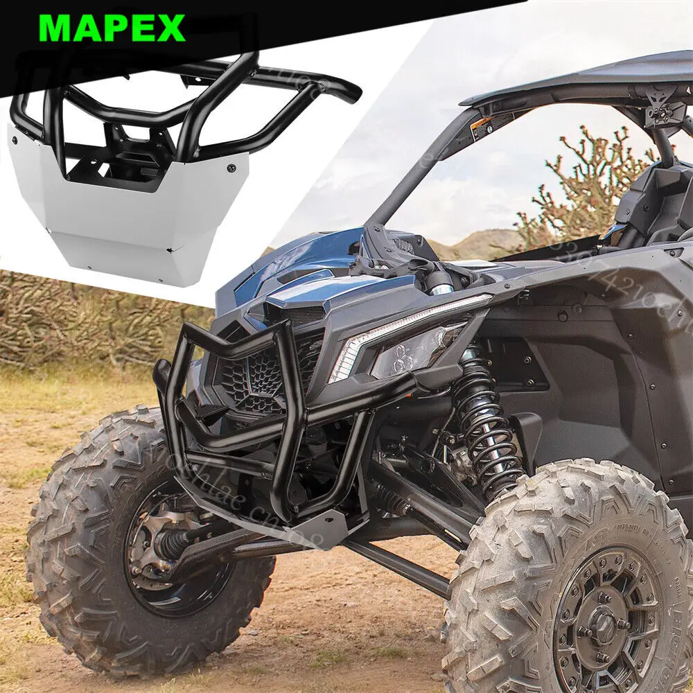 

Для Canam X3 UTV сверхмощный железный передний бампер 715002878 Для Can am Maverick X3 Max R RR 4x4 XMR Turbo SXS OFF-ROAD 2017-2024