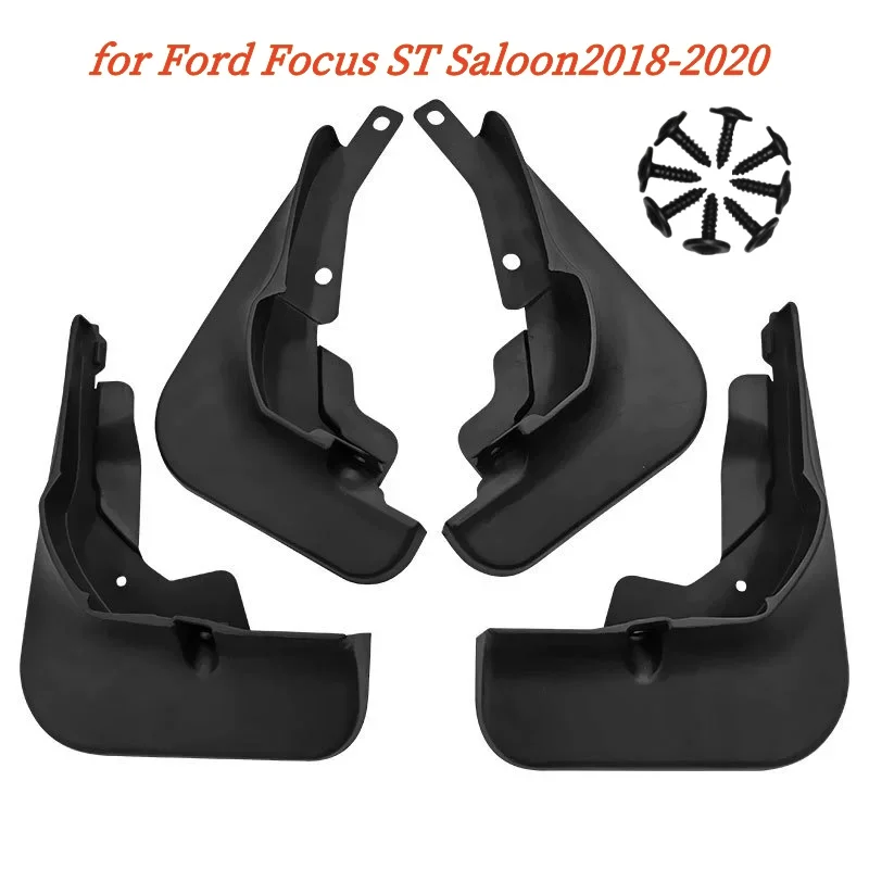 

4 шт./компл. брызговики для Ford Focus ST Saloon 2018-2020, брызговики на крыло, автомобильные аксессуары