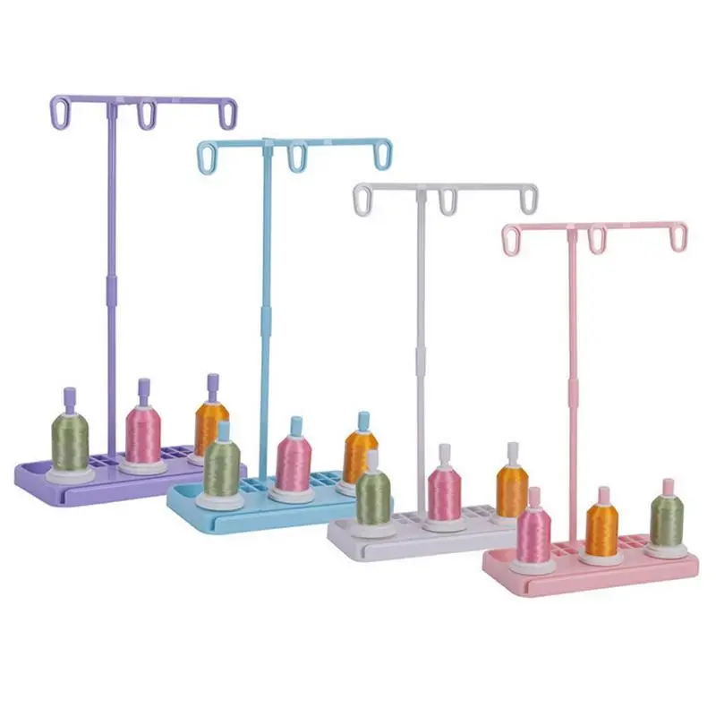 

Sewing Thread Holder Embroidery Thread Stand Thread Organizer Spool DIY Sewing Quilting Accessories 3 Cone Spool Holder For Home