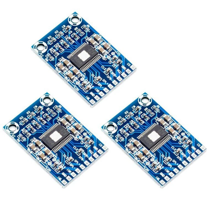 

AYHF-3PCS TPA3116D2 двухканальный цифровой усилитель Miniskirt класса D, усилитель мощности 50 Вт, Плата усилителя мощности 12-24 В постоянного тока