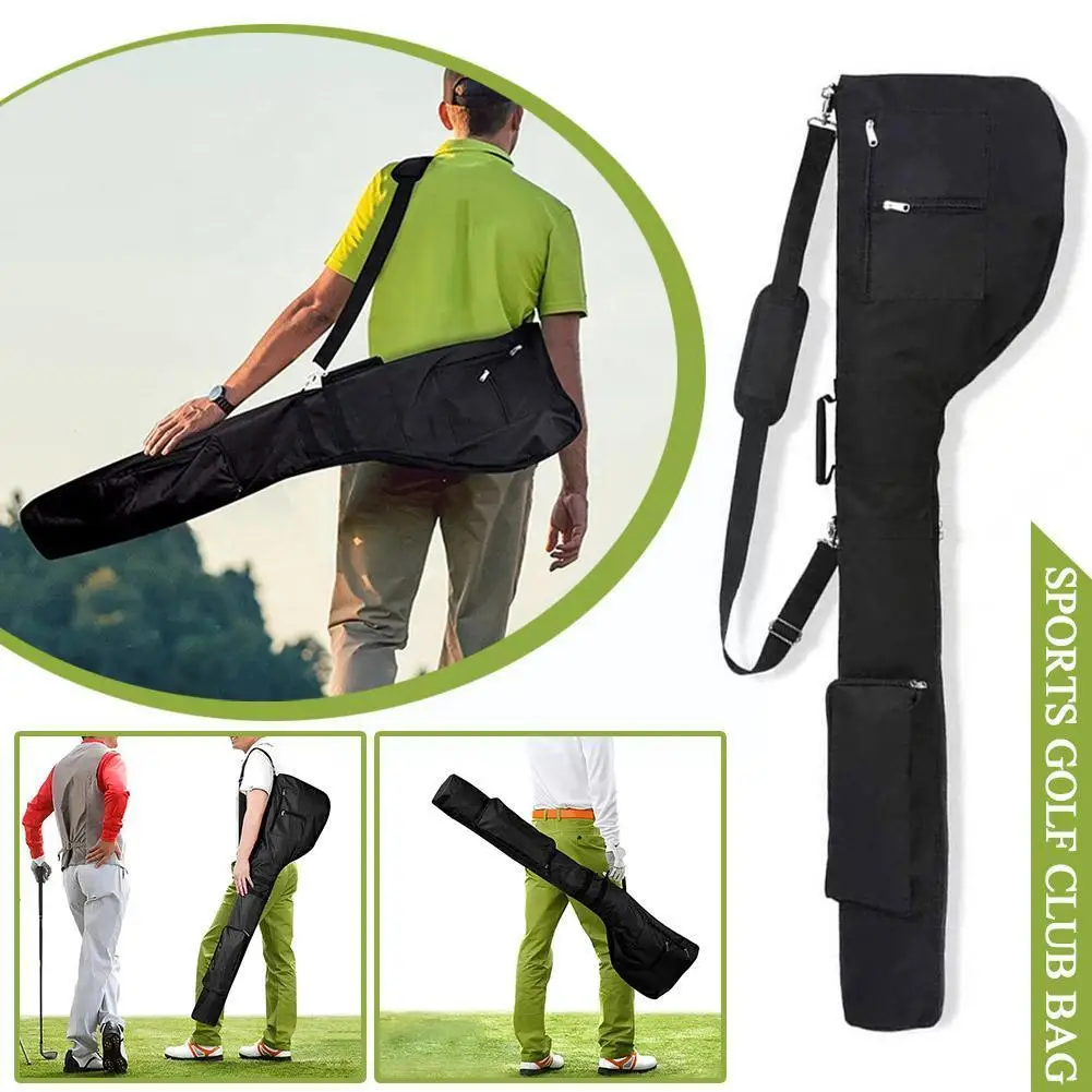 

Sports Golf Club Bag Folding Lightweight Shoulder Bag Range Bag Carry 600D Driving Storage Cloth Training Oxford Practice G Z5O9