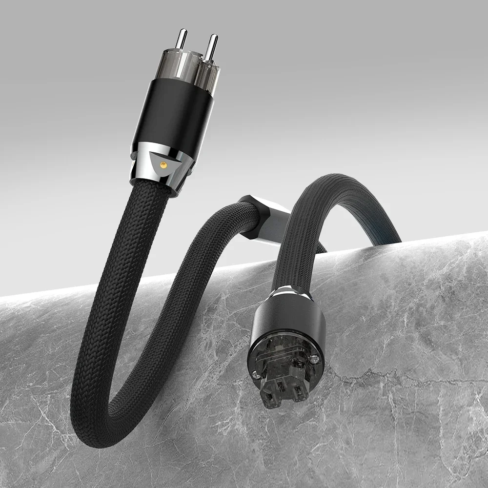 Audiocrast P900 Multiplex 5N OFC медный и серебряный смешанный кабель питания переменного тока