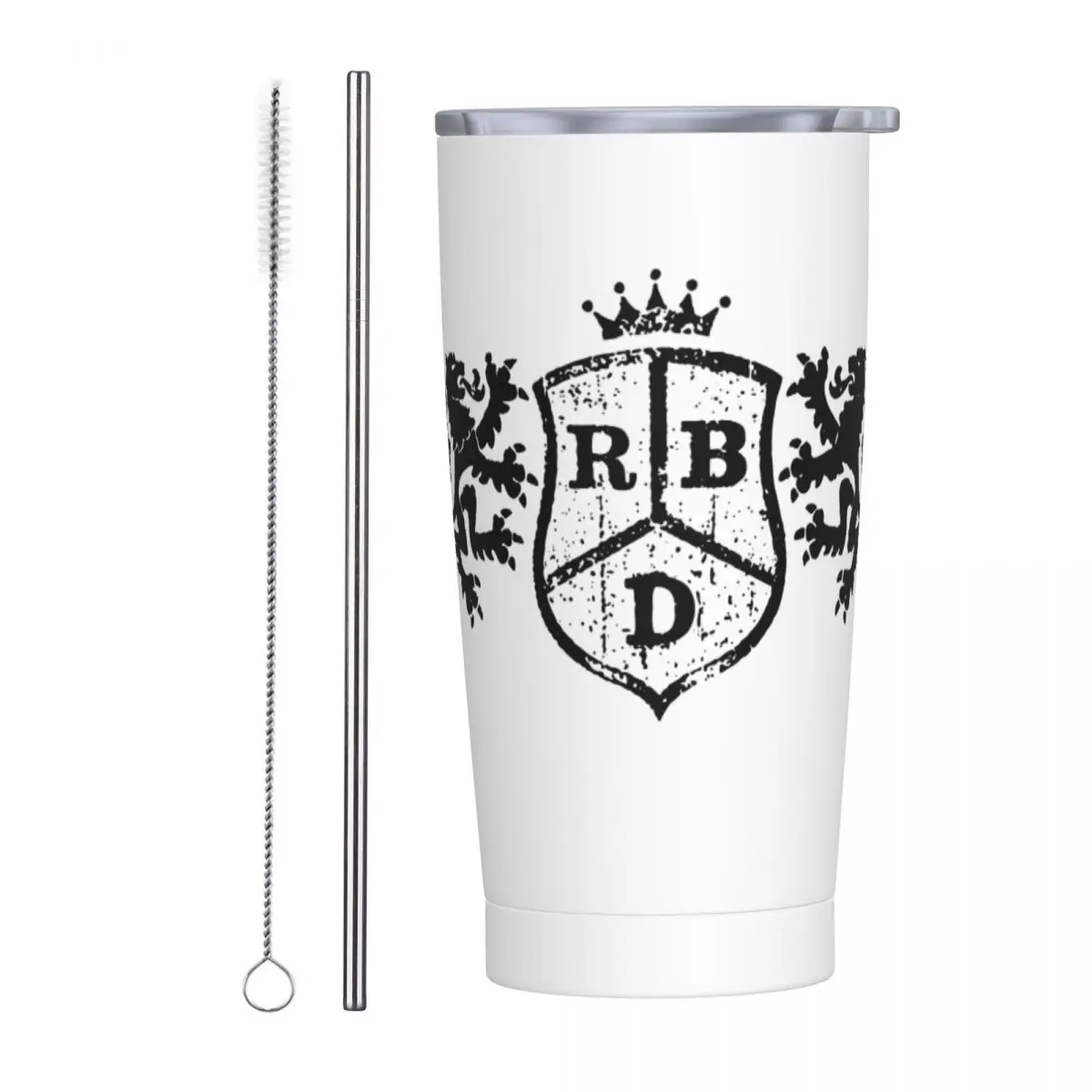 Rbd мятежник с логотипом 20 унций вакуумная Изолированная дорожная кружка для кофе