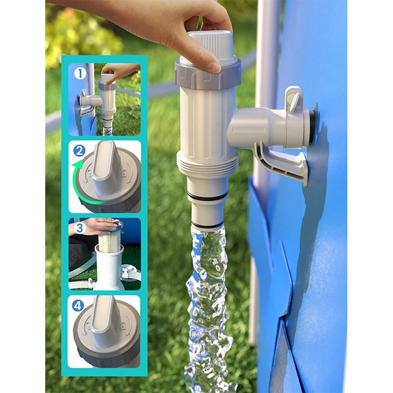 Шланг для бассейна адаптер запасные части шланг кронштейн и плунжерный клапан