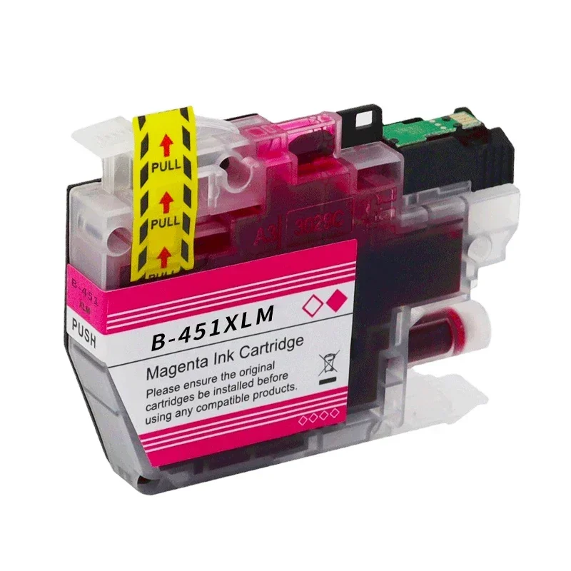 LC451 LC451XL Совместимый картридж InkJet для принтера Brother DCP-J1050DW DCP-J1140DW MFC-J1010DW высокая