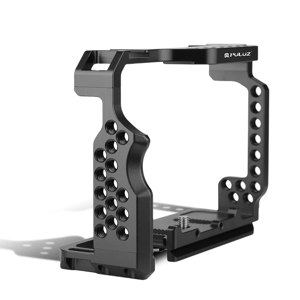 

Корпус для цифровой видеокамеры PULUZ, Эргономичный алюминиевый сплав, стабилизатор порта 1 4 и 3 8 дюймов, фоторамка