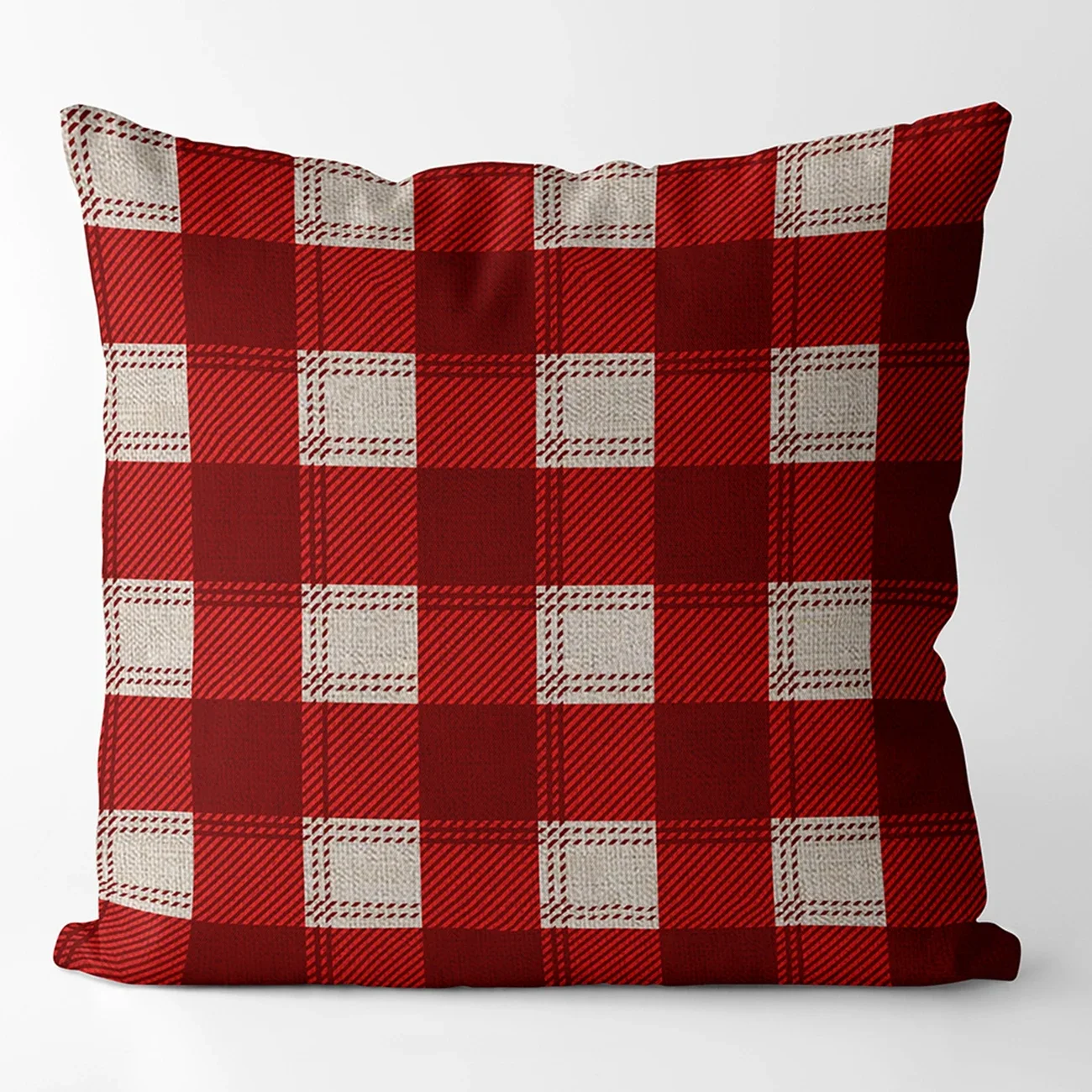 

Лен/хлопок наволочка для стула рождественский принт 45x45/40x40