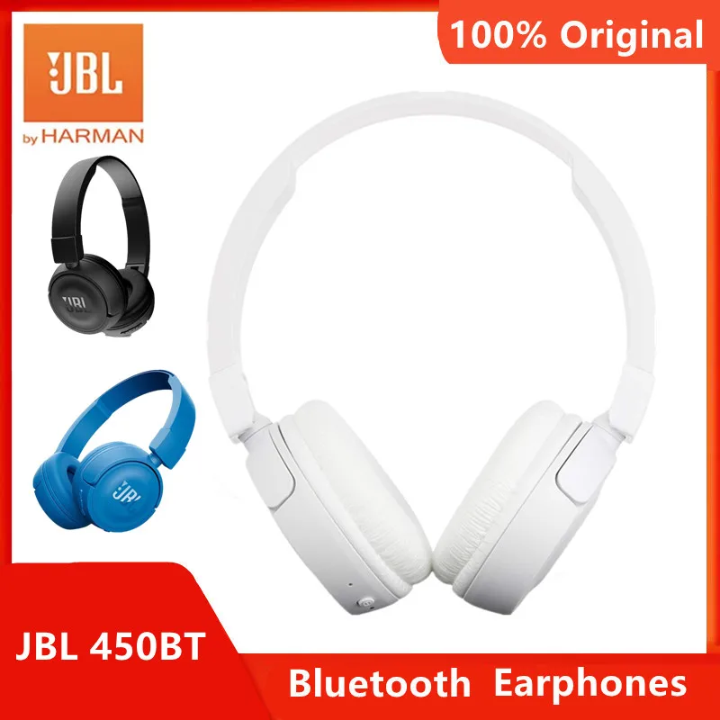 

Оригинальные наушники JBL T450BT Bluetooth наушники глубокие басы Спортивная гарнитура беспроводные наушники шумоподавляющие наушники